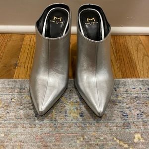 Silver Marc Fisher Ltd mule